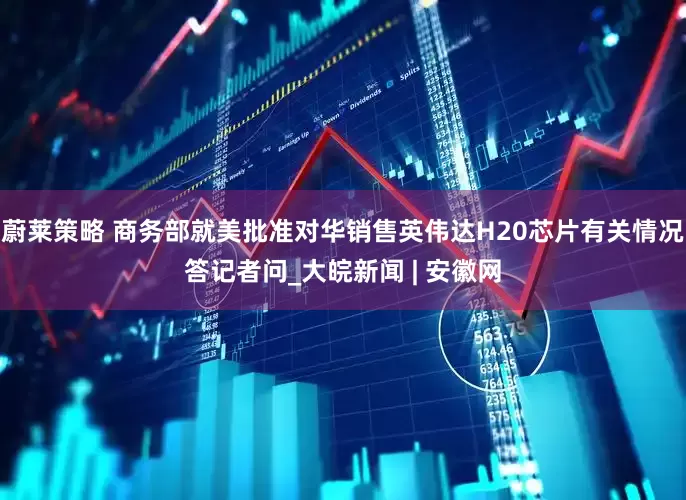 蔚莱策略 商务部就美批准对华销售英伟达H20芯片有关情况答记者问_大皖新闻 | 安徽网